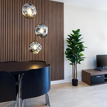 Apartment Scandinavian-inspired 2bed Near River Liffey Dublin