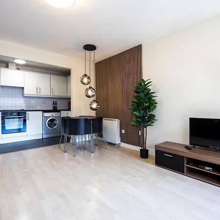 Scandinavian-inspired 2bed Near River Liffey Daire Dublin