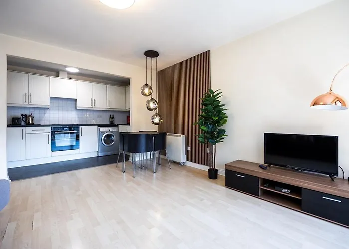 Scandinavian-inspired 2bed Near River Liffey Daire Dublin